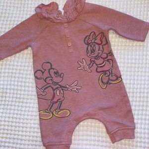 Mickey and Minnie romper